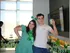 Festive St. Patrick's Day celebration featuring a joyful couple in green outfits, surrounded by themed decorations and snacks.