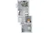 2 Bedroom/1Bathroom Floor Plan