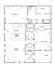 Charming floor plan featuring 2 bedrooms, 2 bathrooms, and open kitchen-living area, complete with a cozy porch.