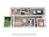 Creekside Cottages - Two Bedroom Floorplan