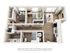The 818 - Two Bedroom Floorplan