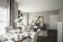 Dining room with table