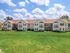 Perfectly landscaped lawn