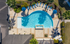 Aerial of pool