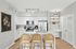 Large Kitchen with Desk Area and Kitchen Island