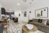 Model Living Area at The Hopkins Apartments in Houston, Texas