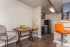 dining area with view into kitchen