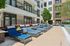 Poolside Seating at The Hopkins Apartments in Houston, Texas, TX