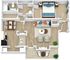 1 BED / 1 BATH / 775 SQFT