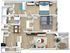 2 BED / 2 BATH / 961 SQFT