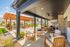Expansive clubhouse patio