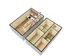 3D Floor Plan of a 3-bedroom, 1.5-bath townhome. First floor includes a kitchen, living/dining combo, washer/dryer area, and half bath. Second floor has three bedrooms and a full bath.