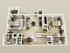 A 3D floor plan of a modern apartment featuring two bedrooms, a living room, kitchen, and dining area. Neutral tones convey a cozy, inviting atmosphere.