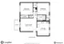 Inviting floor plan showcasing 3 spacious bedrooms, a functional living room with balcony access, and a well-equipped kitchen.