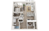 Plan B3 | 1 bedroom + den, 1 bathroom