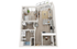 Plan B6 | 1 bedroom + den, 1 bathroom