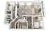 Plan D6 | 2 bedroom, 2 bathroom
