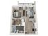 1 bedroom floorplan