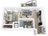 Plan U | 1 bedroom, 1 bathroom