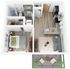 Plan PH2 | 1 bedroom, 1 bathroom