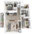 Plan Q | 2 bedroom, 1 bath