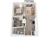 Plan A6 | 1 bedroom, 1 bathroom