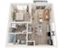 Plan A8 | 1 bedroom, 1 bathroom