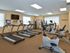Fitness center with treadmills, bicycle, and ellipticals at Park City apartments in Lancaster, PA.