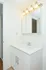 Bathroom with vanity sink at Valley Forge apartments in King of Prussia, PA.