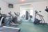 Cardio equipment for resident use in Gulph Mills Village fitness center