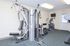 Fitness center with treadmills and a weight machines at Willow Run Apartments in Willow Grove, PA.