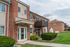 Brick exterior of the 2-story Oak Forest Apartments in Reading, PA.