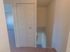 Hallway closet upstairs in two-story Woodbury, NJ townhome for rent