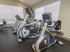 Stationary bicycles in the fitness center at Wyntre Brooke apartments in West Chester, PA.