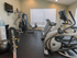 Workout equipment in the fitness center at Wyntre Brooke apartments in West Chester, PA.