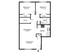 two bedroom floorplan