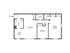 2 bed 1.5 bath