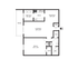 1 bed 2
