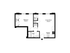 1 bed E