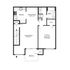 1 Bedroom Large Floorplan