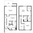 2 Bedroom Townhome Floorplan