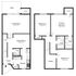 3 Bedroom Townhome Floorplan
