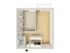 One bedroom floor plan