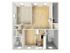One bedroom floor plan