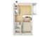 One bedroom floor plan