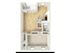 One bedroom floor plan
