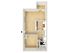 One bedroom floor plan