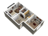 Floor Plan 5 | Apartments For Rent near Reading Pennsylvania | Park Court Apartments