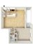 One bedroom floor plan