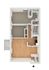 Two bedroom floor plan